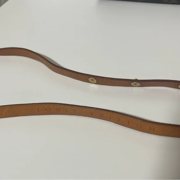 Louis Vuitton Monogramed Belt Bag 💎 AUTHENTICATED 💎 Belly Bag Serial FL0013 - Picture 8 of 17